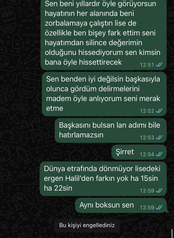 Eski sevgilim benden vaz mi geçmiş tamamen?
