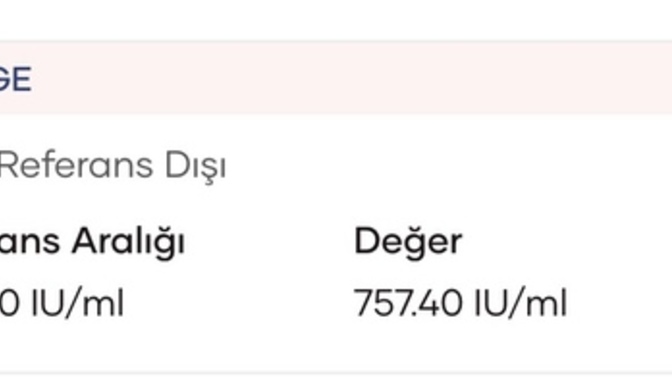 Bu sonuç ne demek oluyor?