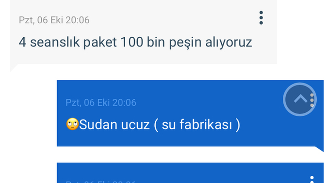 En son hangi hizmeti satın aldınız?