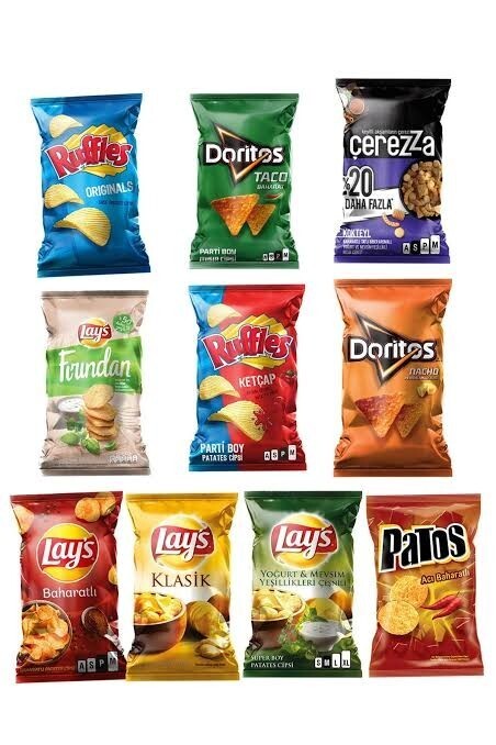 Sizin favori cips çeşidiniz hangisi?