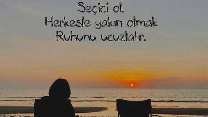 Seçici misin, herkesci mi?