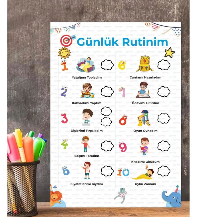 Günlük rutinleriniz var mı?