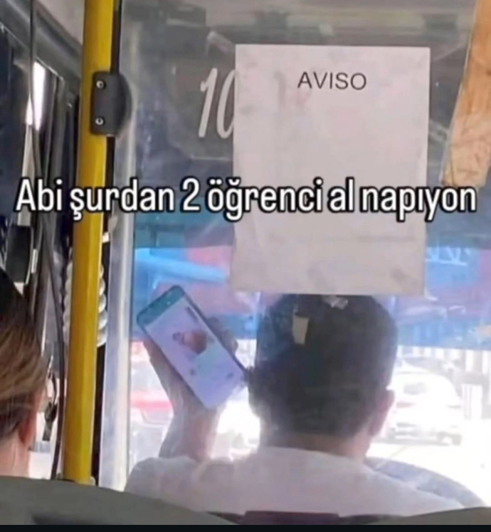 İşe okula , date’ye gezmeye ne ile gidiyorsunuz?