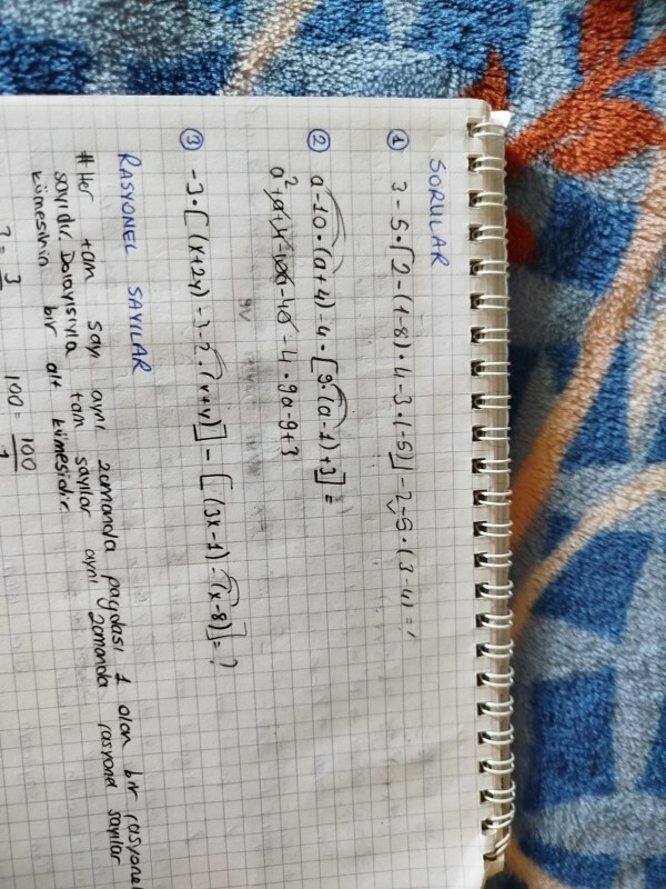 Çözer misiniz adım adım?