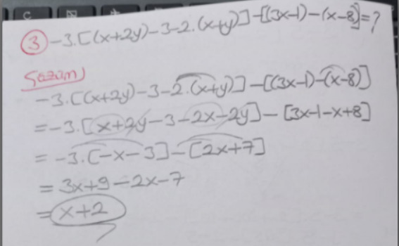 Çözer misiniz adım adım?