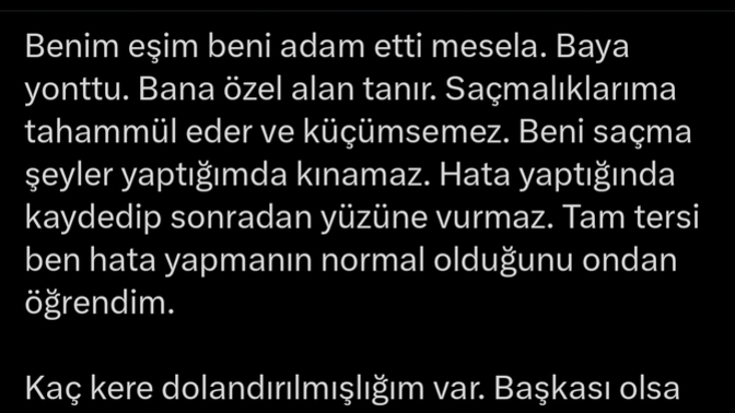 Evliliğinin bu şekilde olmasını istemek çok bir şey mi?