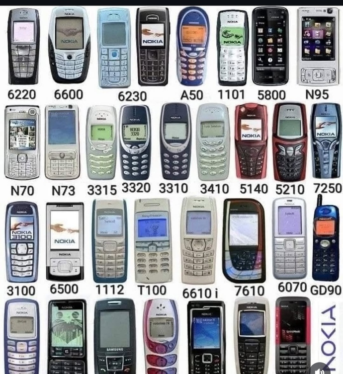 Bir nostalji sorusu daha , hangi modelleri kullandınız?