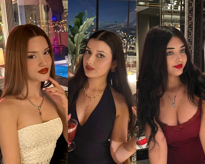 Üçümüz de arkadaşız
