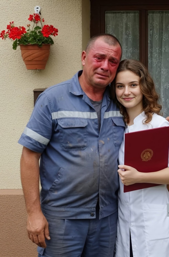 Kızım bugün doktor oldu. Kimse kızımı tebrik etmeyecek çünkü ben temizlikçiyim.