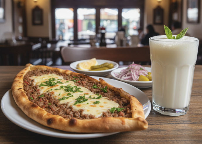Pide ayran mı lahmacun ayran mı?