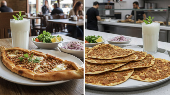 Pide ayran mı lahmacun ayran mı?