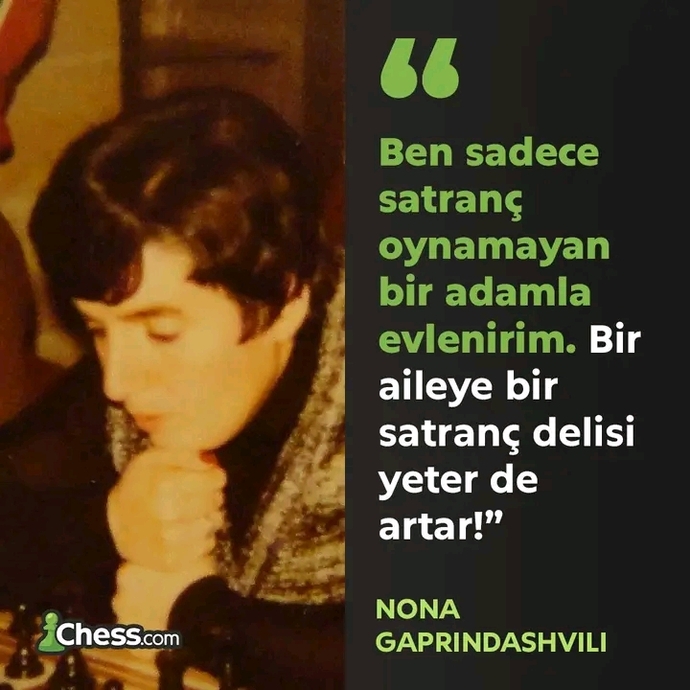 Satranç oynayanla evlenilmez mi?