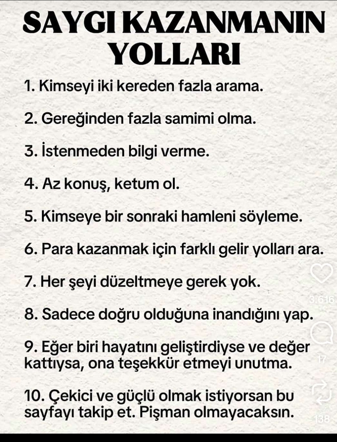 İnsanlara çok değer verir misin?