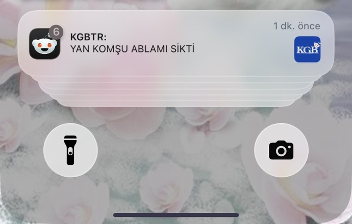 Bu nasıl bir uygulama ya bildirme şok oldumsilsem mi?