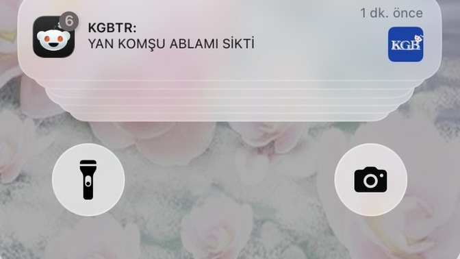 Bu nasıl bir uygulama ya bildirme şok oldumsilsem mi?