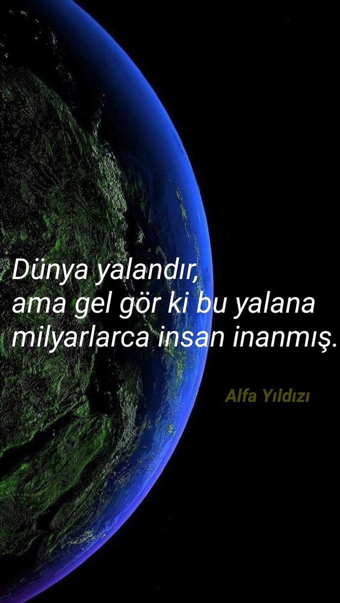 Dünya ne kadar boş?