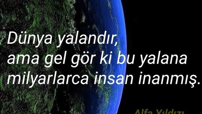 Dünya ne kadar boş?