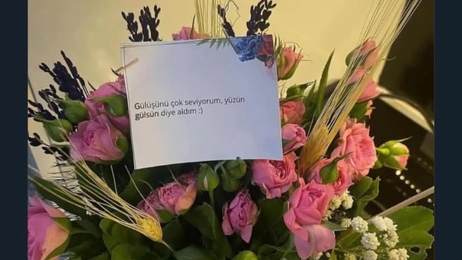 Ansızın size çiçek gelse kimden geldiğini düşünürsünüz?