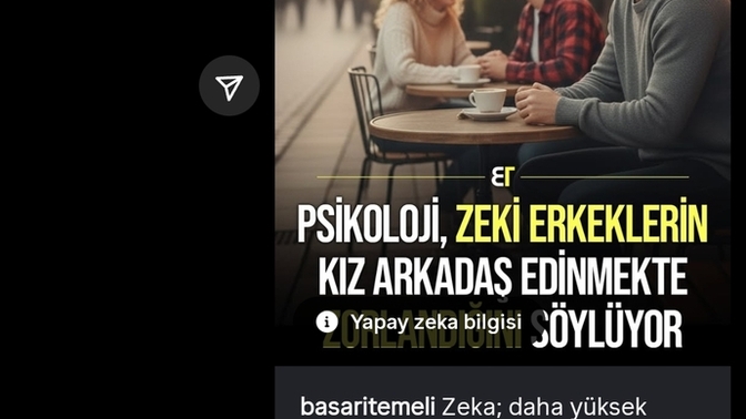 Zeki oldugunuza inanıyor musunuz?