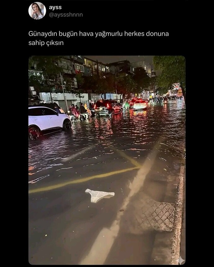 Sizin kıyafetleriniz uçtu mu?