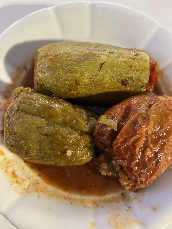 Dolma yaptım yer misiniz?