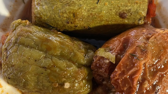 Dolma yaptım yer misiniz?