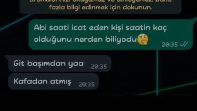 Saçma şeyler düşünürmüsün?