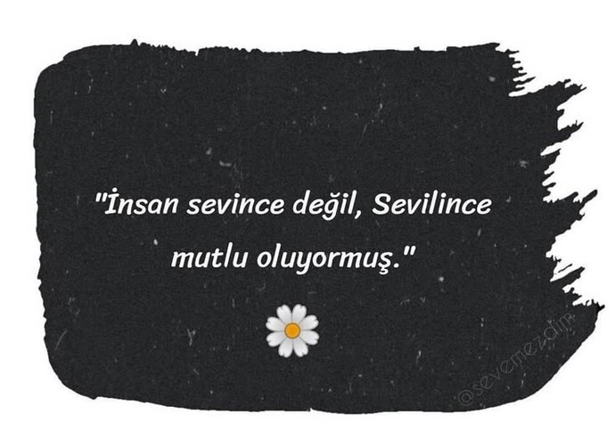 Bence hayat sevince güzel sevilince anlamlı oluyor 🥰❤️Sizce sevmek mi yoksa sevilmek mi?