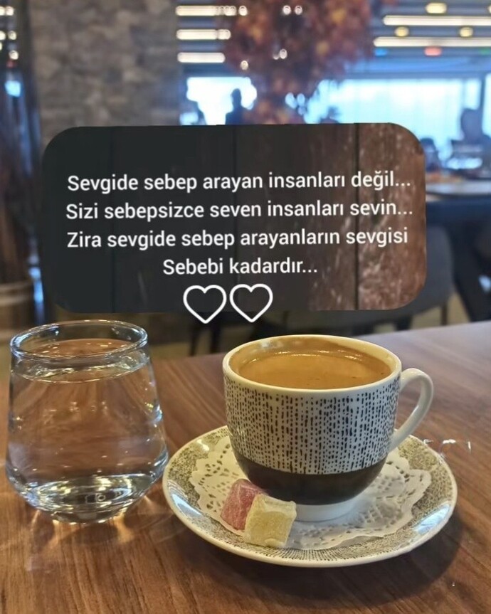Bence hayat sevince güzel sevilince anlamlı oluyor 🥰❤️Sizce sevmek mi yoksa sevilmek mi?