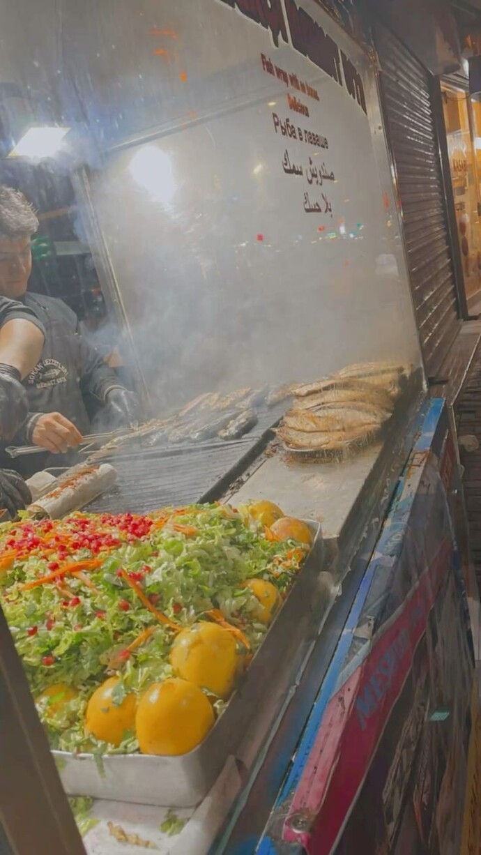 Balık dürüm seviyor musunuz?