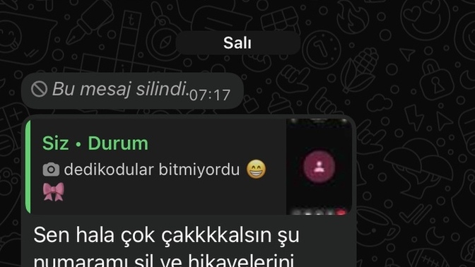 Abilere selam kudurtmaya devam 😂?