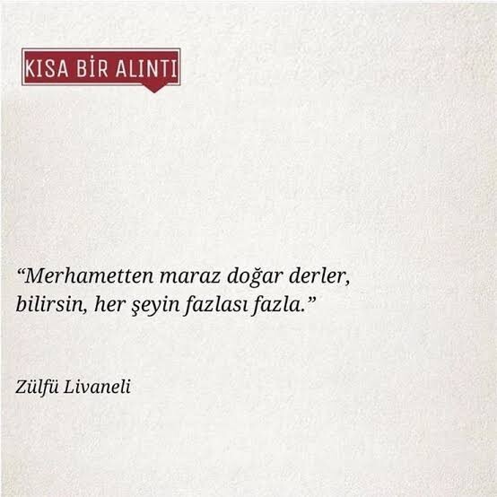Merhamet maraz doğurur mu?