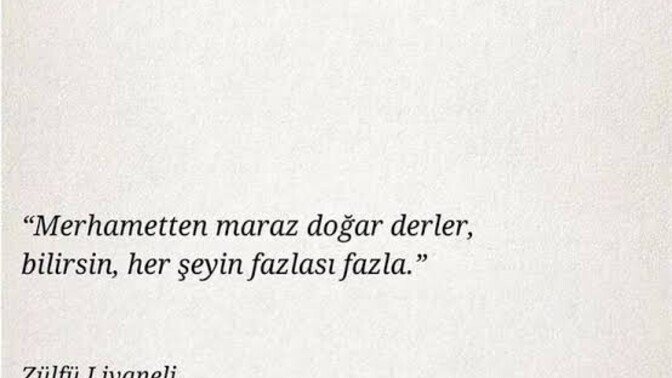 Merhamet maraz doğurur mu?