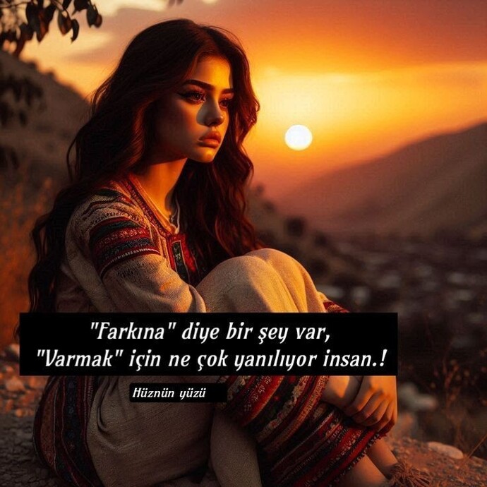 Nelerin farkına vardın, ya da vardın mı?