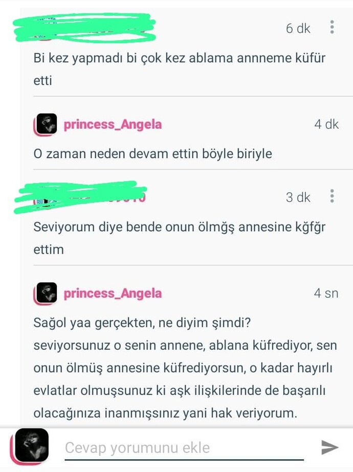 Gerçekten birini sırf seviyorsunuz diye ailenize küfretmesine göz yumar mısınız?