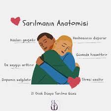 Birisine sarılmak iyi hissettiriyor mu?