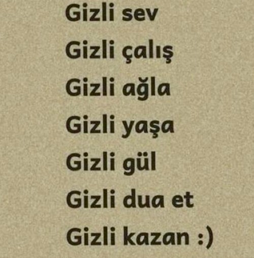 Hayatta bazı şeylerin gizli tutulmasını düşünen tarafta mısınız?