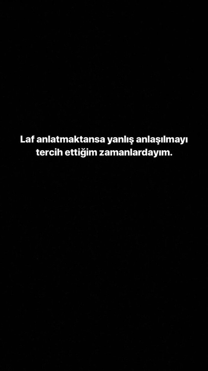 Yanlış anlaşıldığında susar mısın?