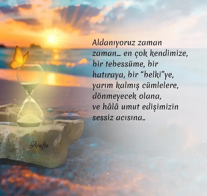 En son kime veya neye aldandınız?