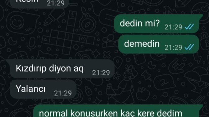 Sevgilim bana beni sevdiğini söylemiyor?