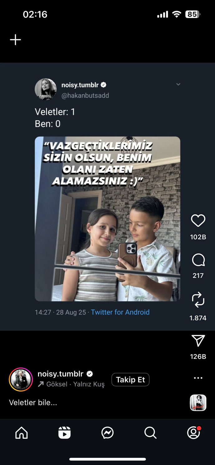 En son nee zaman aşık oldunuz?