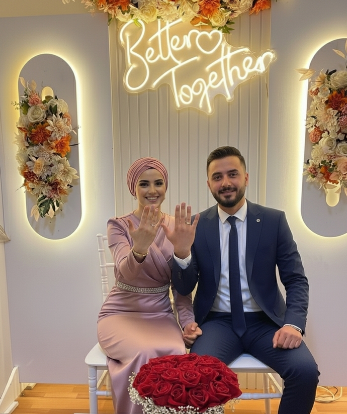 Sonunda nisanlandik tebrik eden var mi:))))))) ?