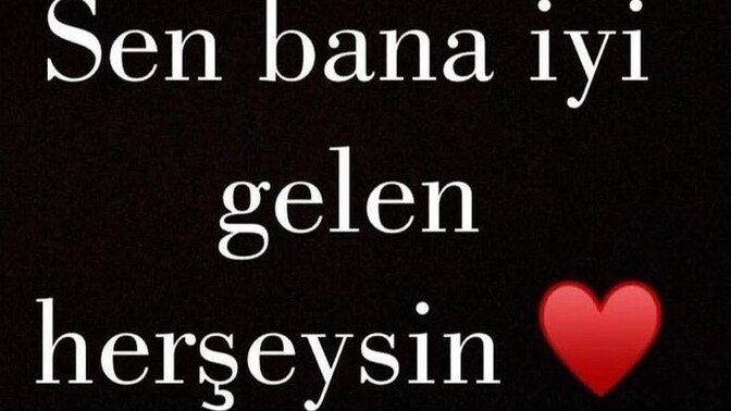 Sizede iyi gelen biri var mı hayatınızda?
