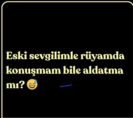 Aldatmak mi degil mi?