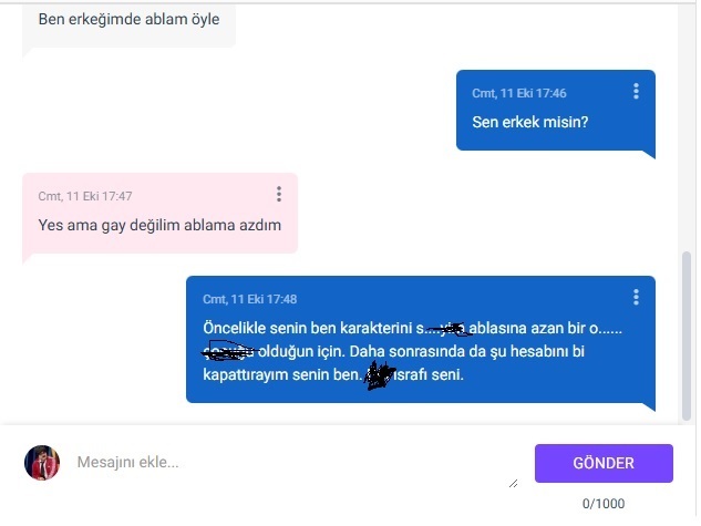 Ya bu nedir ama artık gerçekten nasıl insanlarsınız lan siz?