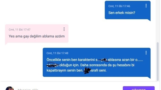 Ya bu nedir ama artık gerçekten nasıl insanlarsınız lan siz?