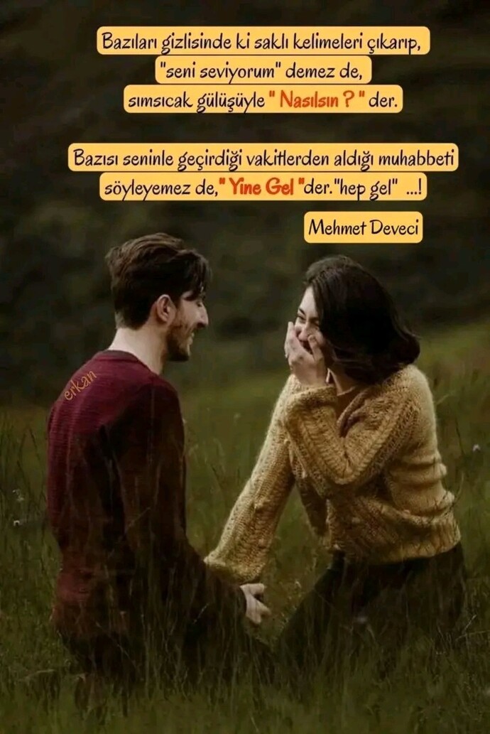 Huzurlu geceler diliyorum 🥰 Sizin sevgi diliniz nasıl?