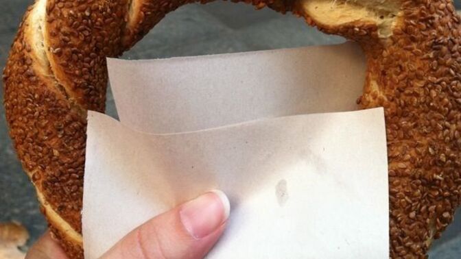 Simit yemeyi sever misiniz?
