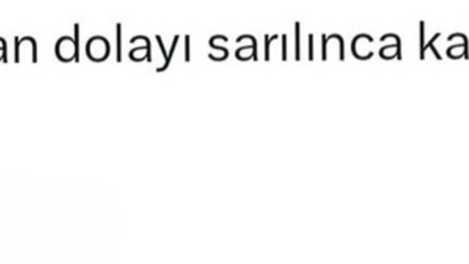Çok güzel bir his değil mi?