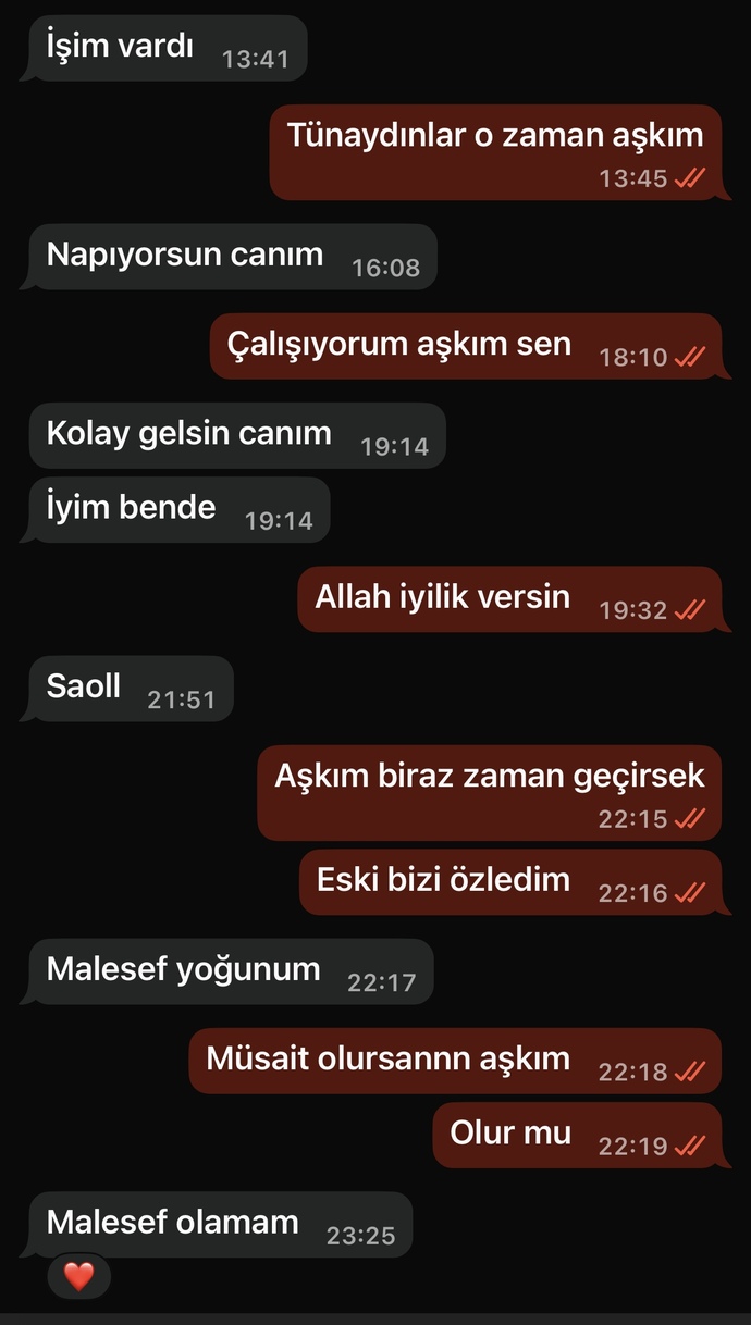 Bu ilişkiyi kurtarabilecek var mı?